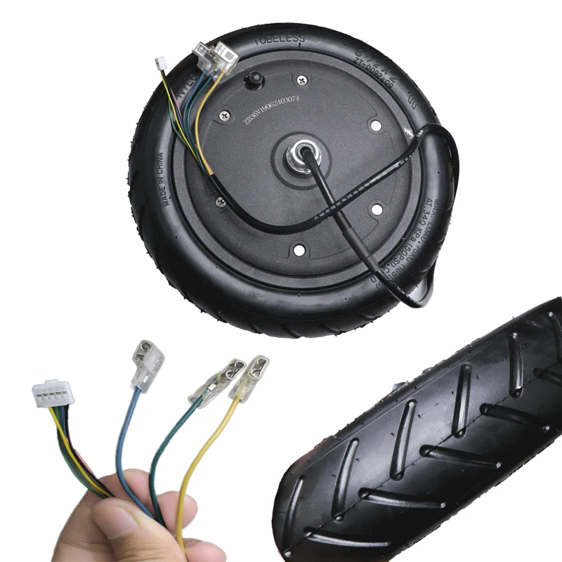 350W Motor Wheel Tire for Xiaomi M365 Electric Scooter Tyre Replacement Part ** 