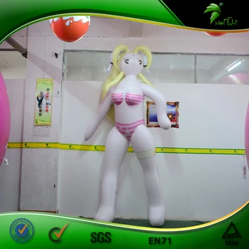 Hongyi Inflatable Sexy Girl With Bikini Custom Inflatable Japanese