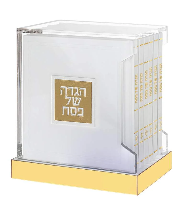 product factory wholesale bencher birkon lucite holder judaica lucite zemiros and bencher set for living room and bathroom-8