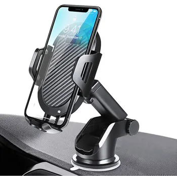 Zhuhai Factory Cell Phone Car Mount Stand Strong Suction Cup Car Bracket Universal Mobile Phone Holders