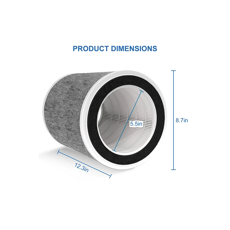 product replacement for hepa filter sharks hp200 hp201 hp202 ua205 air purifiers max max 3 in 1 series hc501 hc502 hc505-0