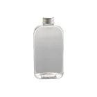 China Cap Bottle China 28 Screw Aluminum Cap Pet Mineral 400ml Flat Drinking Water Bottle Plastic
