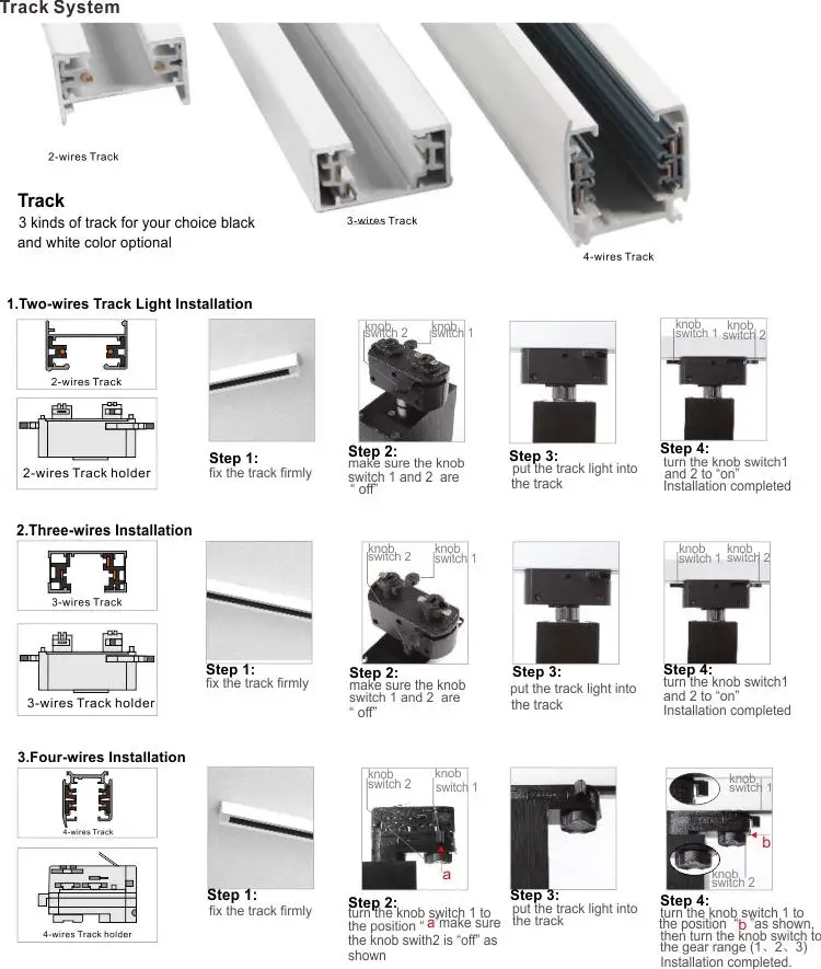 led track for shop