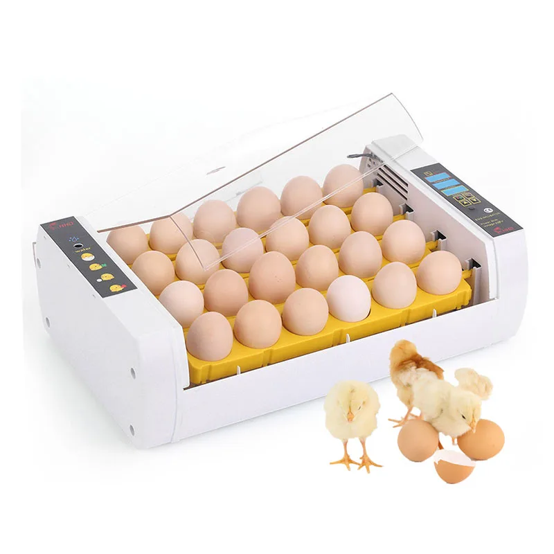 HARCOTY 自動孵卵器 インキュベーター 大容量孵卵器 42個入卵 鳥類専用ふ卵器 自動転卵 自動温度制御 たまご 鶏 アヒル うずら - 2