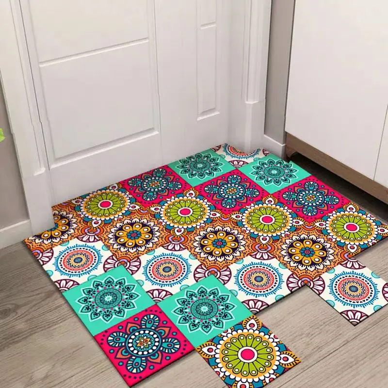 热销客厅地板贴纸自粘防滑墙壁装饰贴纸图案地板贴纸