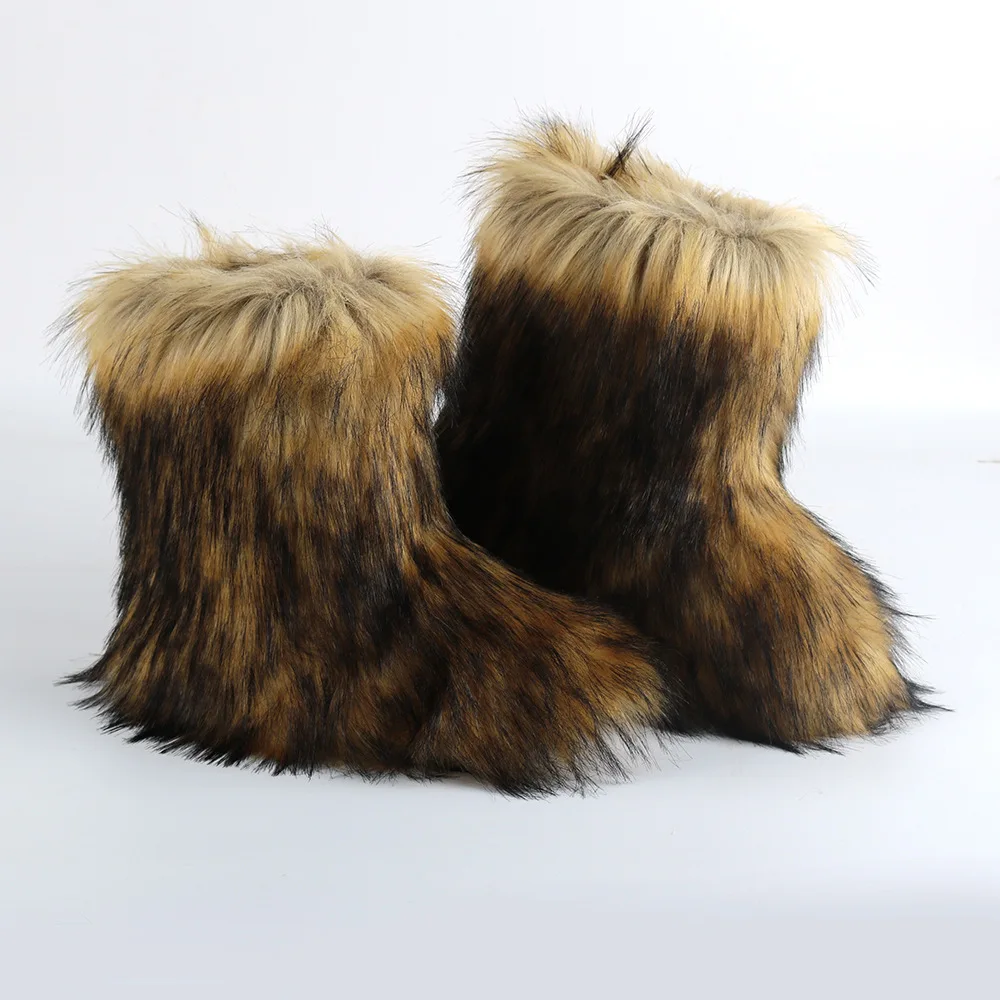 botas con peluche