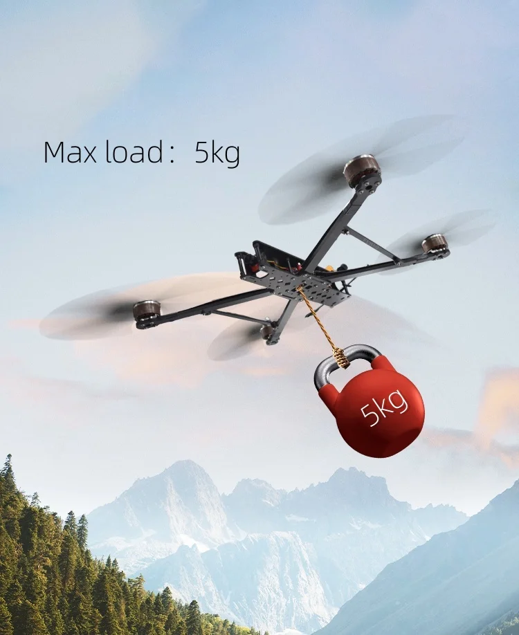 FPV Drone 10-Inch 5KG Professional Foldable FPV Drone Kit With 4K Camera Playload Drones Accessories H383d8c03dc384bdfb58cb5b459ec06d2L