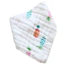 Cotton Baby Bibs Wholesale Multi-style 100% Cotton Gauze Baby Bibs