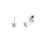Silver Quality Earrings Fashion Ins Style S925 Sterling Silver Mini Star Diamond Earrings