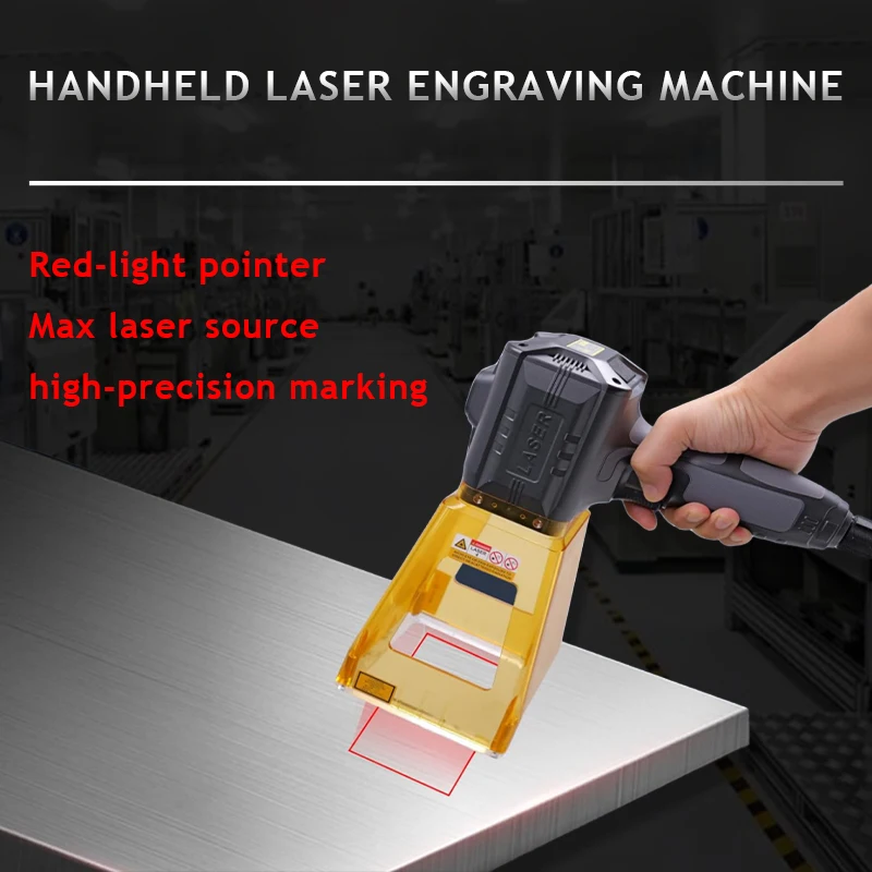 20W 30W High Security Production date vin number logo engraver Handheld Fiber Laser Marking Machine laser engraving machine