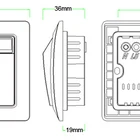 Key Power YGS Room Smart Energy Saving Automatic Door Rfid Key Hotel Power Card Switch For Hotel