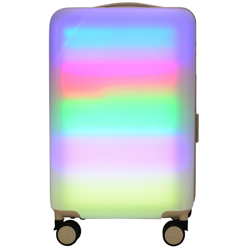 led suitcase