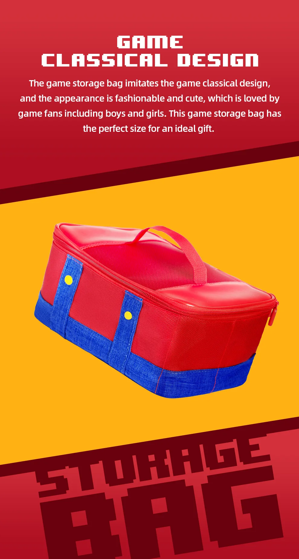 Switch Oled Storage Case Switch 2 Limited Theme Mario Custom Oxford Case supplier