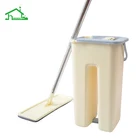 Hand Cleaning 2020 New Squeeze Mop Bucket Hand Free Mop Household Cleaning Scratch Mop