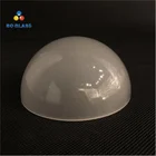Application Led Lighting Optical Etc. Light Glass Dome Frosted Borosilicate Glass Dome Foe Lighting Application