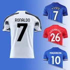 Kit 20-21-22 Fans Real Man Thai Quality Ronaldo Embroidery Stictched Football Club Jersey Top Football Kit Shirt