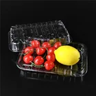 20cm Packing Food Tray Rectangle Disposable Plate Plastic