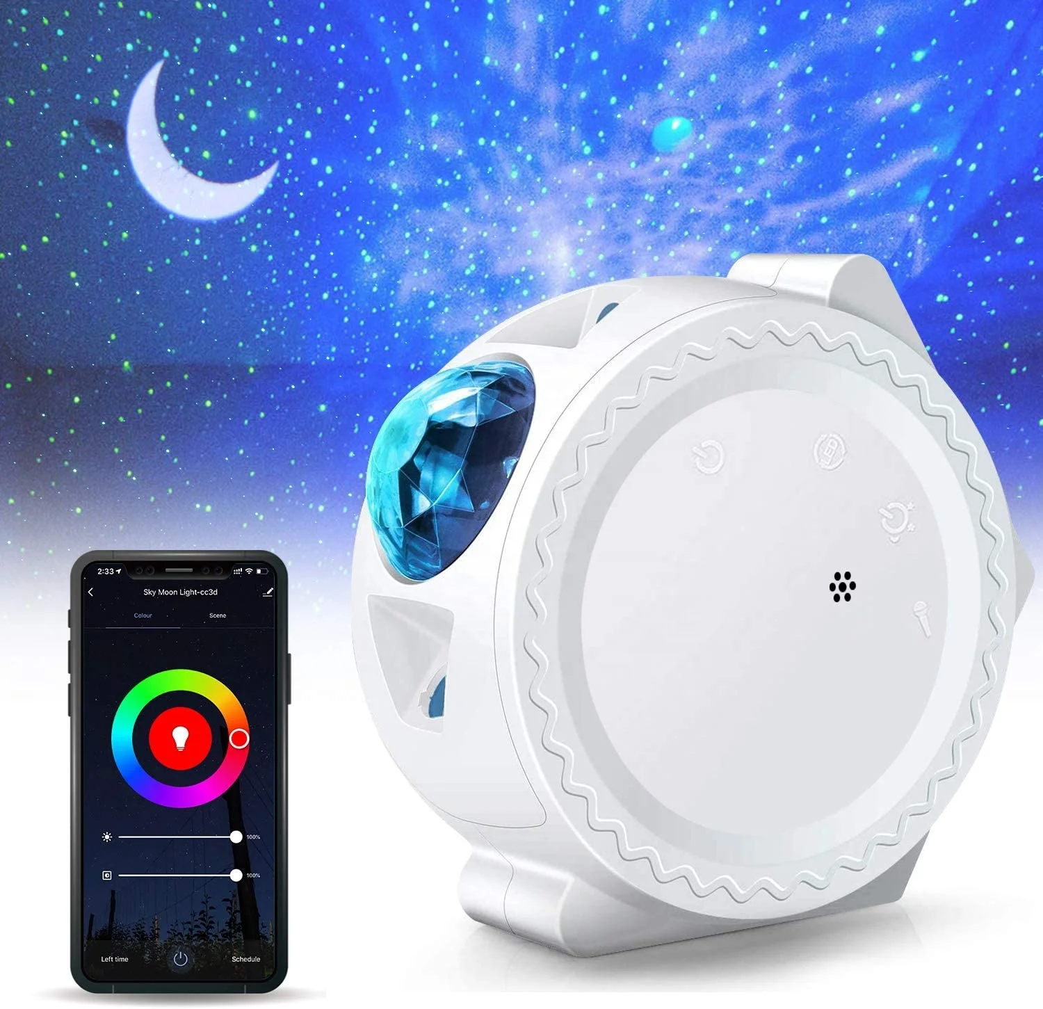 wifi moon lamp