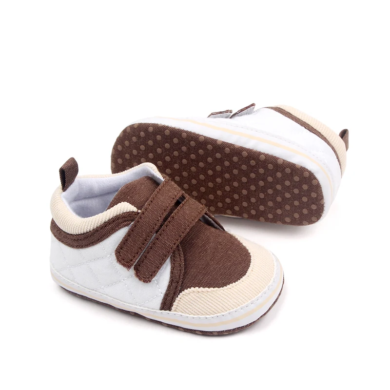 Spring and Autumn New Men's Baby Canvas Shoes Walking Shoes Soft Soles with Baby Shoes factory