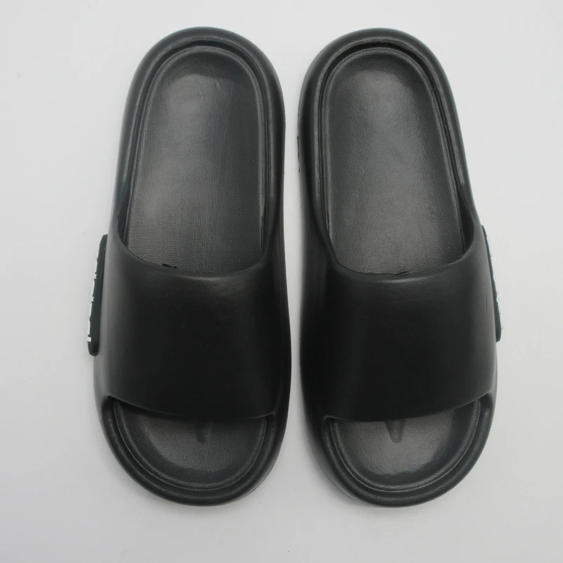 GRS Summer/Spring 4CM softer Rubber EVA Pillow Slide Sandal Customizable Logo Design Breathable Cloud Feeling cushion sandal