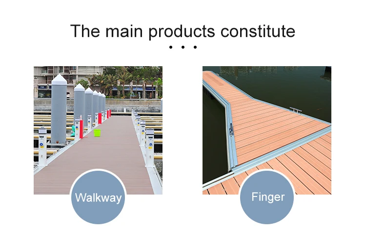 Innovative Quick Deploy Floating Jetty Durable Non Slip And Eco