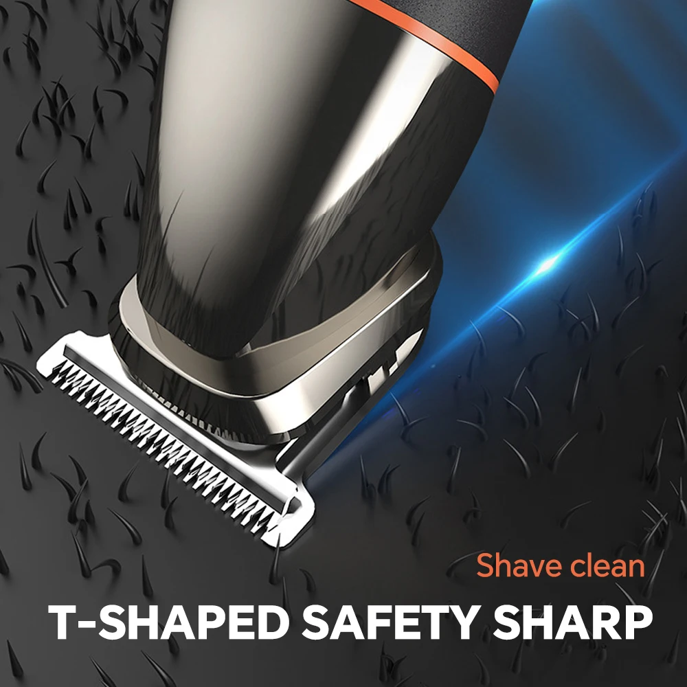 Hot Selling Rechargeable Electric Hair for Clipper Set Multi-Functional Stainless Steel for Home Use Hotel Push Shear Oil factory