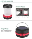 Torch Light Modern Design Cheap Price CE ROHS Outdoor Foldable LED Torch Solar Camping Light With Solar Panel