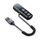 Car Usb USAMS Car Music USB MP3 Player Car Kit Handsfree FM Transmitter With LED Digital Display
