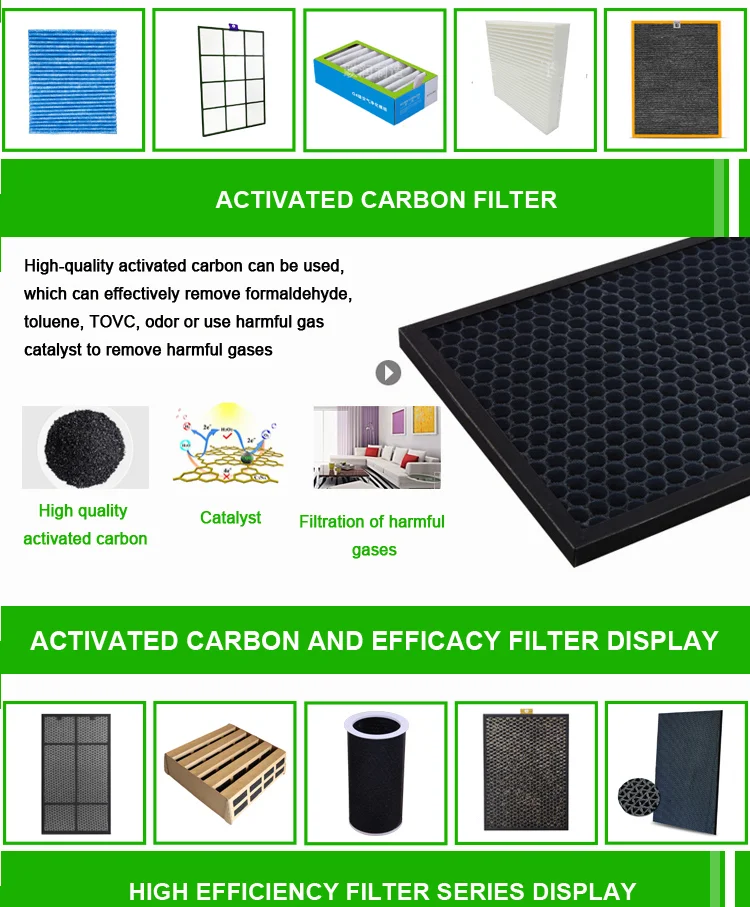 product hepa filter material replacement h11 h13 h14 filtration layer for air purifier hepa filter cloth-4