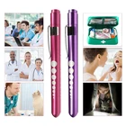 Light Pen Pen Light White LED Light Tactical Flashlight With Pupil Gauge And Ruler Medical Pen Light