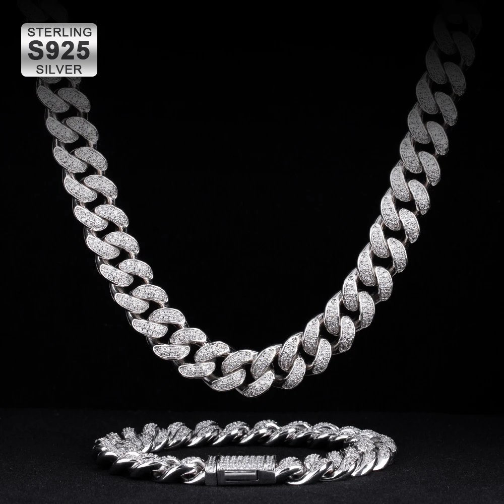 Krkc 12mm 5a Cz Iced Out Men Bracelet 