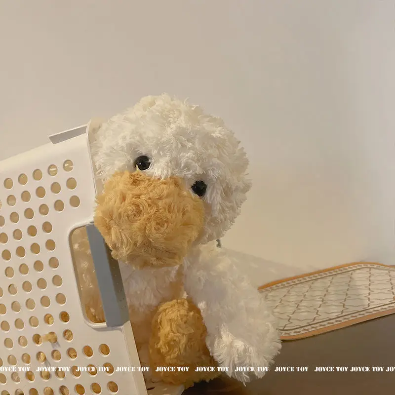 Super Cute Duck Plush Toy Stuffed Animal curly Duck Toy Animal Custom Plush Toy for Gift