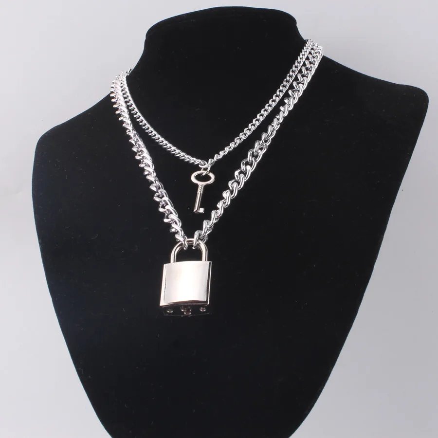 Buy Chain Lock Necklace,Padlock Pendant 
