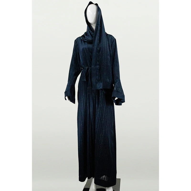 Breathable Muslim Abaya Dress for Women Daily Islamic Modest Wear Lightweight Long Sleeve Prayer Robe Simple Design Kaftan factory