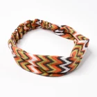 Stripe Hair Wave Stripe Custom Printed Hair Bands Headbands Accesories For Woman Girls