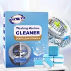 Cleaning Cleaner Pills Deep Cleaning Effervescent 30 Tablets Deodorant Mildew Proof Washing Machine Cleaner