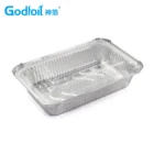 Food Foil Foil Aluminum Container Take Away Food Container Disposable Aluminum Foil Food Packaging Container 8389