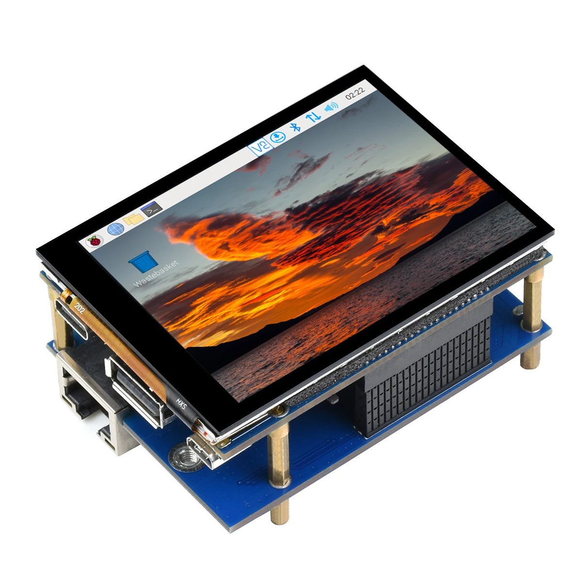 Raspberry Pi Cm4 Full-fit Touch Screen 