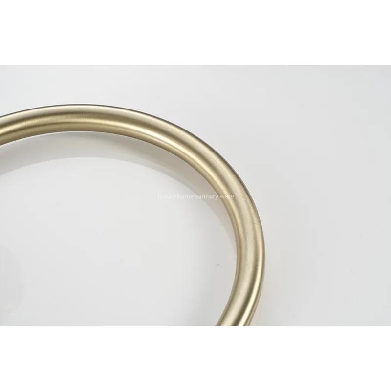 product hot selling latest minimalist design fashion bathroom accessories bathroom gold towel ring-8