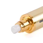 Spray Pump Bottle Luxury Gold Airless Spray Cosmetic Lotion Pump Bottle 15ml 30ml 50ml For Face Cream