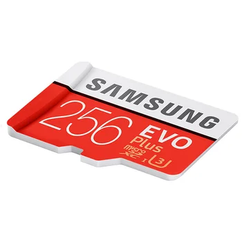 100% Authentic Wholesale 32GB 64GB 128GB 256GB Micro Flash TF SD Cards EVO Plus Class 10 U1 U3 Samsung Memory Card