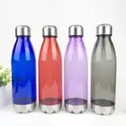 Summer Plastic Stainless Steel Cover Summer Popular Creative Portable Plastic Water Bottles