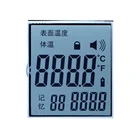 Temperature Meter Panel Meter Panel Lcd Short Lead Time In Stock TN 7 Segment Forehead Temperature Meter Lcd Panel