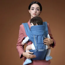 Ergonomic baby carrier with hip seat newborn carrier backpack 6 in 1 design OEM Amazon Portable Hip Seat Babi Carrier