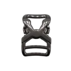 Silver Factory Direct Price Heavy Silver Metal Side Release 20mm Metal Buckle