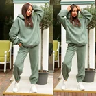 Clothing Casual Hot Selling Hooded Long Sleeve Jogger Outfits Set Women Clothing Casual 2 Piece Set