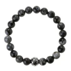 Black Labradorite Bracelet Beads Natural Gemstone Beads Jewelry Bracelet Black Labradorite Bracelet
