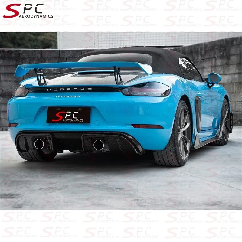 Spc Gt Rear Wing For Porsche Boxster Cayman Abs Rear