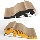 Cat Cardboard Cat Scratcher Cute Corrugated Carton Cat Scratcher