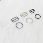 Bra Straps China Factory Of Nylon Coated Bra Rings And Sliders Nylon Bra Straps Adjustment Slider O Hook Bra Ling